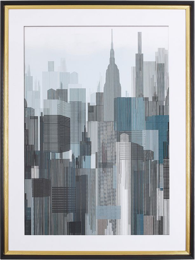 Pikturë murale BAMAKO Urban, 60x80cm, e kornizume, gri