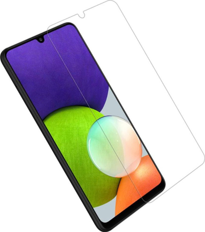 Xham mbrojtës Blue Star për Samsung Galaxy A22 4G, 9H, i tejdukshëm