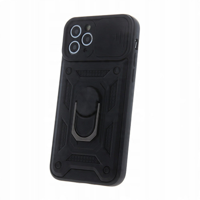 Kapak Defender Slide për Samsung S25, i fortë, i zi