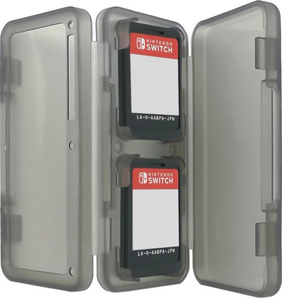 Etui për lojëra MARIGames SB4975, për 2 lojëra Nintendo Switch, i zi