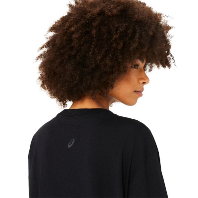 Спортска блуза Asics Logo Tee W 2032C843002, брзо впивање, црна