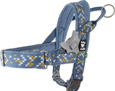 Qafore për qen Hurtta Razzle Dazzle Nordic H, 45-55 cm, reflektuese, blu bilberry