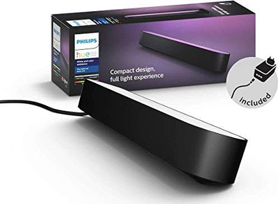Lampë tavoline Philips Hue Play, 6W, RGB, e zezë