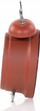Orë me zile Home Styling Collection Safari, 17 x 6.5 x 12.1 cm, terrakota