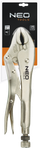 Pinca fiksuese NEO 01-216, 250mm, nofulla t’rrumbullakta, ngjyr argjendt