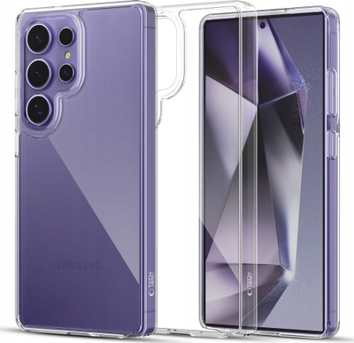 Mbulesë telefoni Tech-Protect Flexair Hybrid për Galaxy S25 Ultra, transparente, e tejdukshme