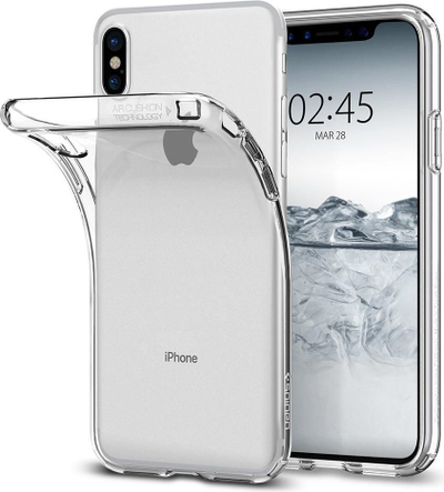 Mbrojtëse Spigen Liquid Crystal për iPhone X , transparente