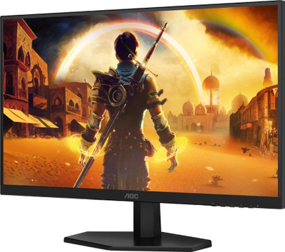 Monitor gaming AOC G4 Q27G42XE, 27\", QHD 2560 x 1440, i zi me të kuqe