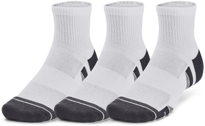 Çorape tenisi Under Armour Performance Tech Quarter, 3 palë, të bardha