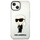 Mbështjellës telefoni Karl Lagerfeld IML NFT Ikonik, për iPhone 14, transparent, i bardhë