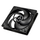 Ventilator kaste ARCTIC P12 PWM 120mm, set 5 copë, i zi