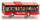 Lodër autobus Siku 1021 City Park &amp; Ride, metal die-cast, shkalla 1:87, i kuq