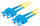 Kabllo patch optike Lanberg, SM SC/UPC në SC/UPC, duplex 2m, LSZH, e verdhë