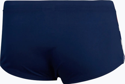 Rroba banje për burra Speedo Eco+ Placem Dig, Endurance+, prerje 17 cm, blu shumëngjyrëshe