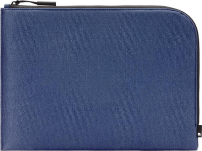 Заштитен футроло за MacBook Incase Facet Recycle Twill 16", отпорен на вода, морнарско сина