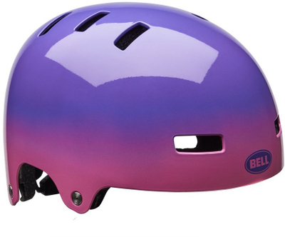 Helmeta junior Bell Span për biçikletë dhe skate, rozë