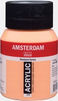 Bojë akrilike Amsterdam Standard Series 224, 500 ml, Naples Yellow Red