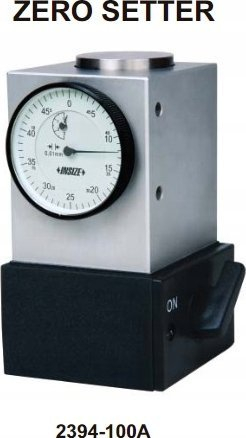 Pajisje Zero Setter Insize 2394-100A, 100 mm, bazë magnetike, metalike