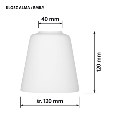 Llambadar Activejet AJE-ALMA 3P, 3xE27, 3x40W, ngjyrë metalike