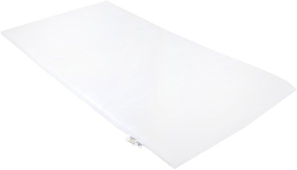 Dyshek udhëtimi Babymatex Ticket, 60x120 cm, palosës, i bardhë