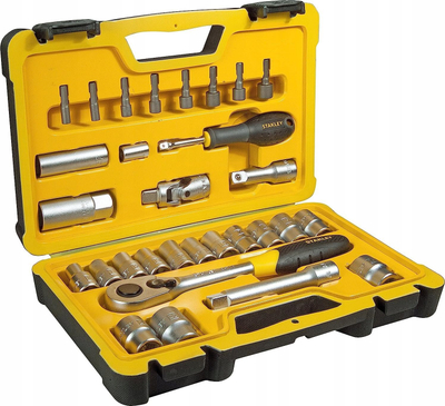 Set çelësa me kokëza Stanley FatMax, 30 copë, 1/2", në kuti