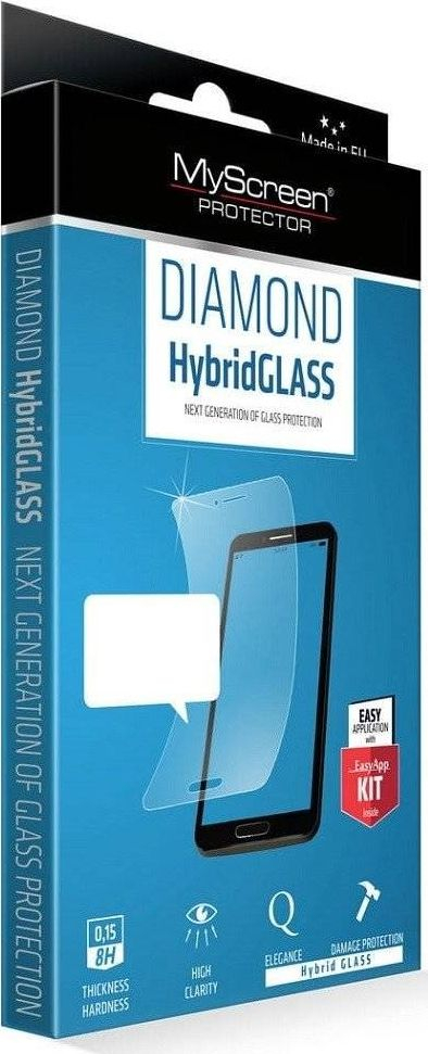 Film mbrojtës MyScreen Diamond Hybrid Glass për Apple iPhone 12 Mini, 0.15mm, 8H, transparent