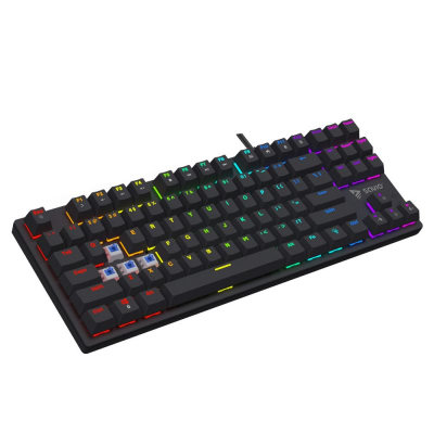 Tastierë mekanike SAVIO TEMPEST X2, Outemu Blue, RGB, e zezë
