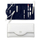 Set për manikyr Credo Bianco 