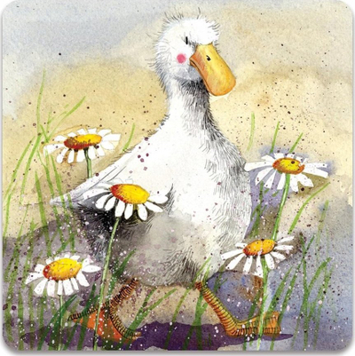 Magnet dekorativ Teka FM169 Duck, në formë rosaku, shumëngjyrësh