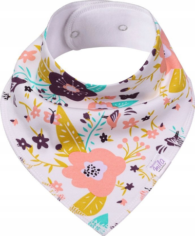 Pelenuese bandanë për bebe Cotton, 100% pambuk, shtresë PUL, me lule