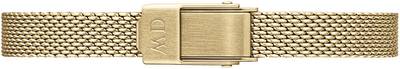 Orë dore për femra Daniel Wellington Micro Quadro Mini Evergold Amber, e artë