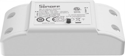 Ndërrues smart WiFi Sonoff Basic R2, 220V, 10A, i bardhë