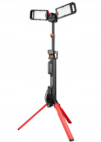 Reflektor LED PRO, tripod i palosshëm, bateri, 5000 lm