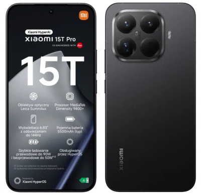 Celular Xiaomi 15T Pro, 6.83", 12/512GB, i zi