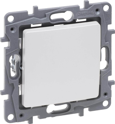Çelës kryq Legrand Niloe Selection 762404, 10AX, pearl