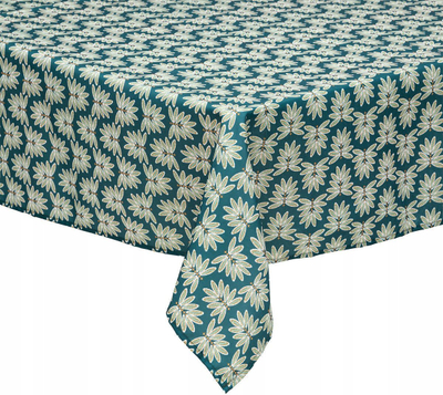 Mbulesë tavoline Atmosphera Ozzy, kundra njollave, 140x240cm, teal