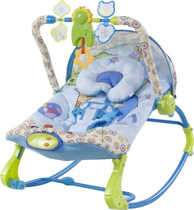 Lëkundëse për fëmijë Sun Baby Bouncer, e kaltër
