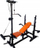 Stol fitnesi Spartan Sport Training Bench, shumëfunksional, portokalli e zezë