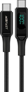 Kabllo karikimi Acefast C6-03 USB C në USB C, 2 m, 100W, e zezë