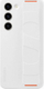 Këllëf telefoni Samsung Silicone Grip Case Galaxy S23, silikon, me rrip dore, i bardhë