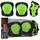 Set mbrojtës Nils Extreme H210 për fëmijë, 6 copë, madhësia M, jeshile e ndezur