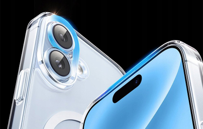 Këllëf telefoni Ugreen Classy Clear Magnetic, për iPhone 16 Plus, transparent, kompatibil me MagSafe