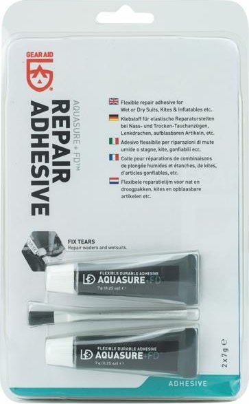 Ngjitës për riparime McNett Gear Aid Aquasure FD, 2x7g, i tejdukshëm