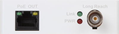Проширювач на мрежа Dahua LR1002-1ET-V3, PoE ePoE, 100 Mbps, црн
