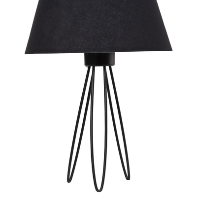 Llambë tavoline Livo Φ22x36Hcm (HM4708.01), zezë