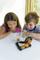Lodër mësuese Kidzlabs Electric Marble Run, pistë mermeri me motor, për kalamaj