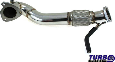 Downpipe TurboWorks Decat për Audi S3 1.8T 8L, çelik inox