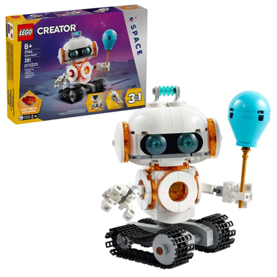 Lodër ndërtimi Lego Creator Space Robot 3 in 1, 8+, shumëngjyrëshe
