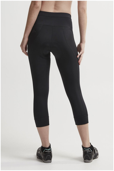 Getra çiklizmi për femra Craft Essence Knickers, kompresion, UV 50+, të zeza