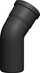 Pjesë oxhaku Concept Flue Elbow PP 45°, 80mm, e bardhë